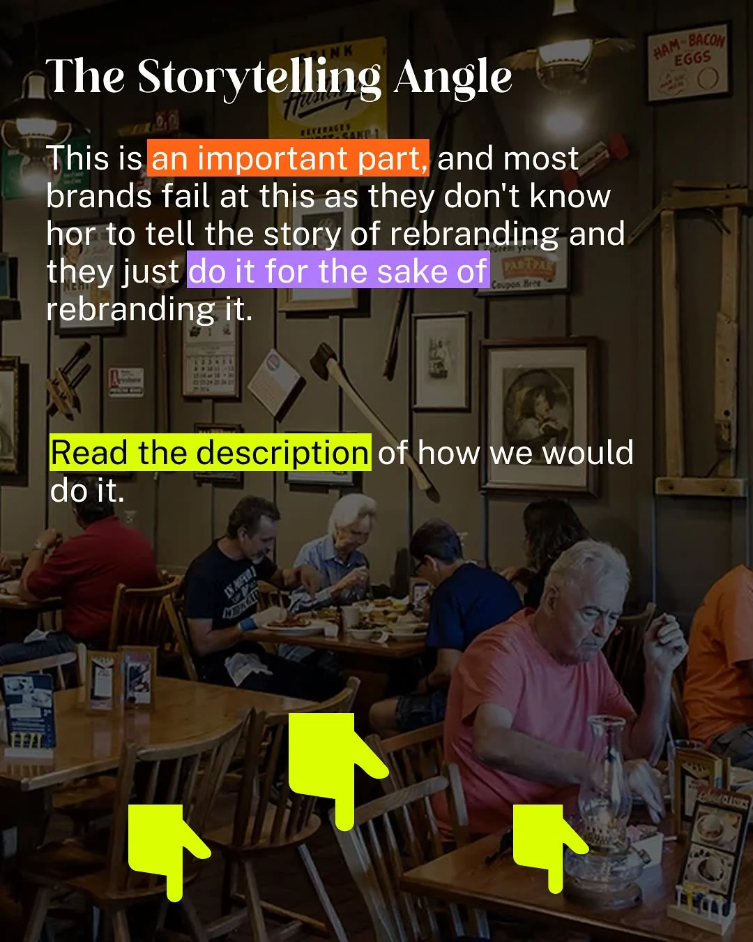 How I would have handled the Cracker Barrel rebrand — original Instagram carousel, slide 7 of 10