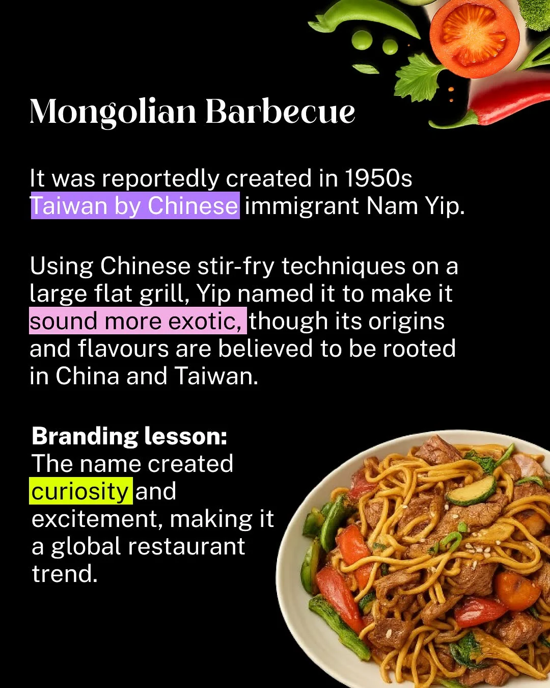 Hawaiian pizza isn't from Hawaii — and your brand name doesn't have to be "true" — original Instagram carousel, slide 5 of 10