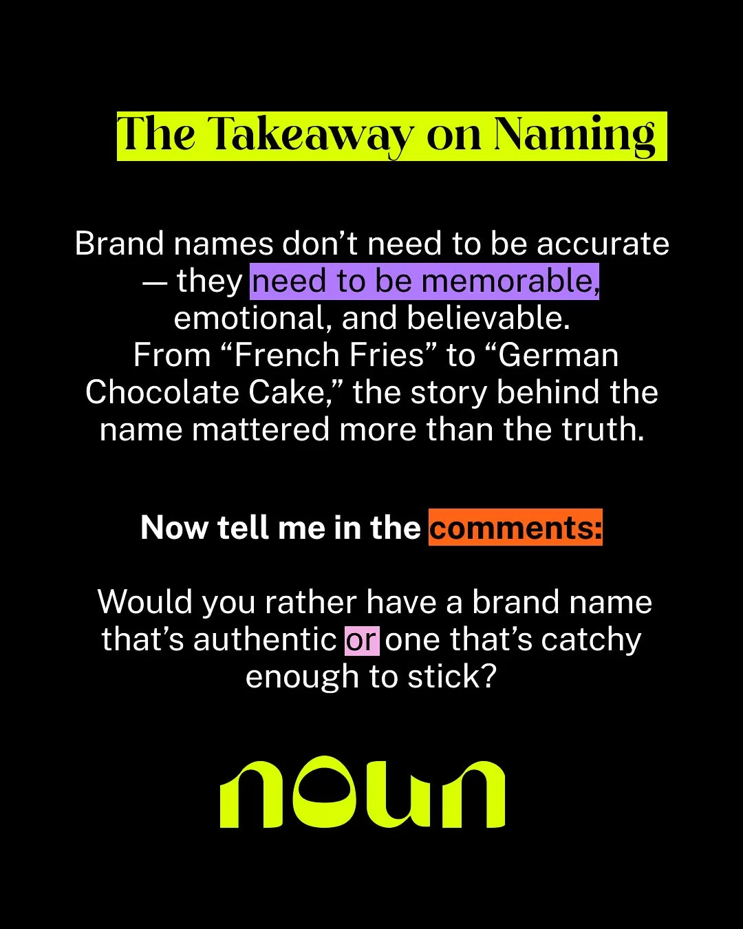 Hawaiian pizza isn't from Hawaii — and your brand name doesn't have to be "true" — original Instagram carousel, slide 10 of 10