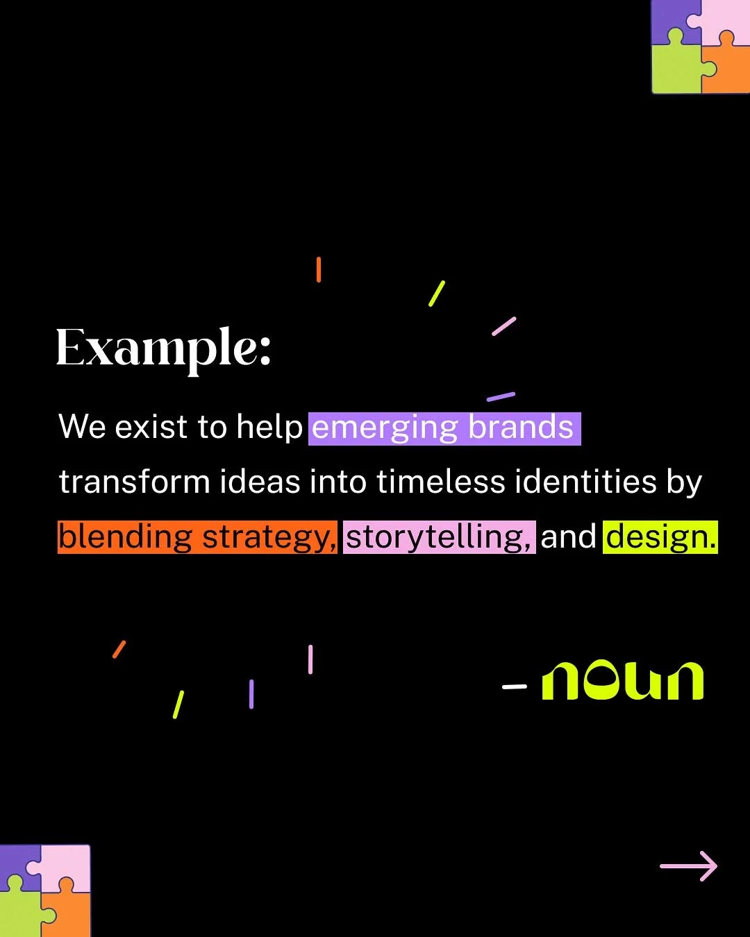 A brand promise isn't a tagline — it's a debt — original Instagram carousel, slide 15 of 17