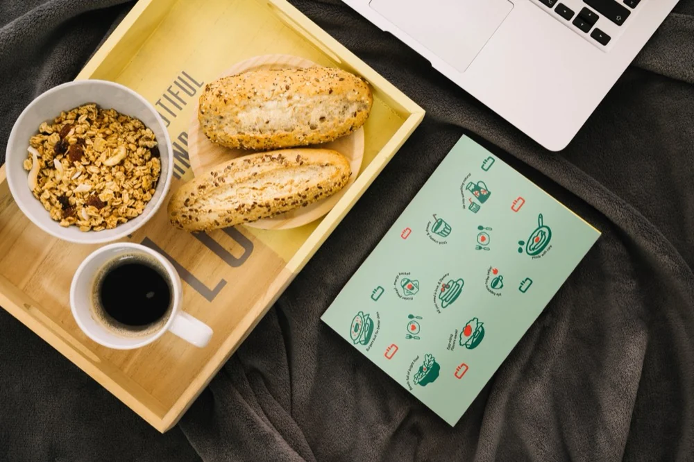 Spork Cafe brand identity