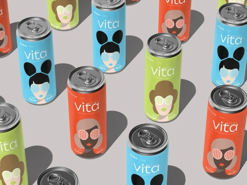 Vita Elixi brand identity