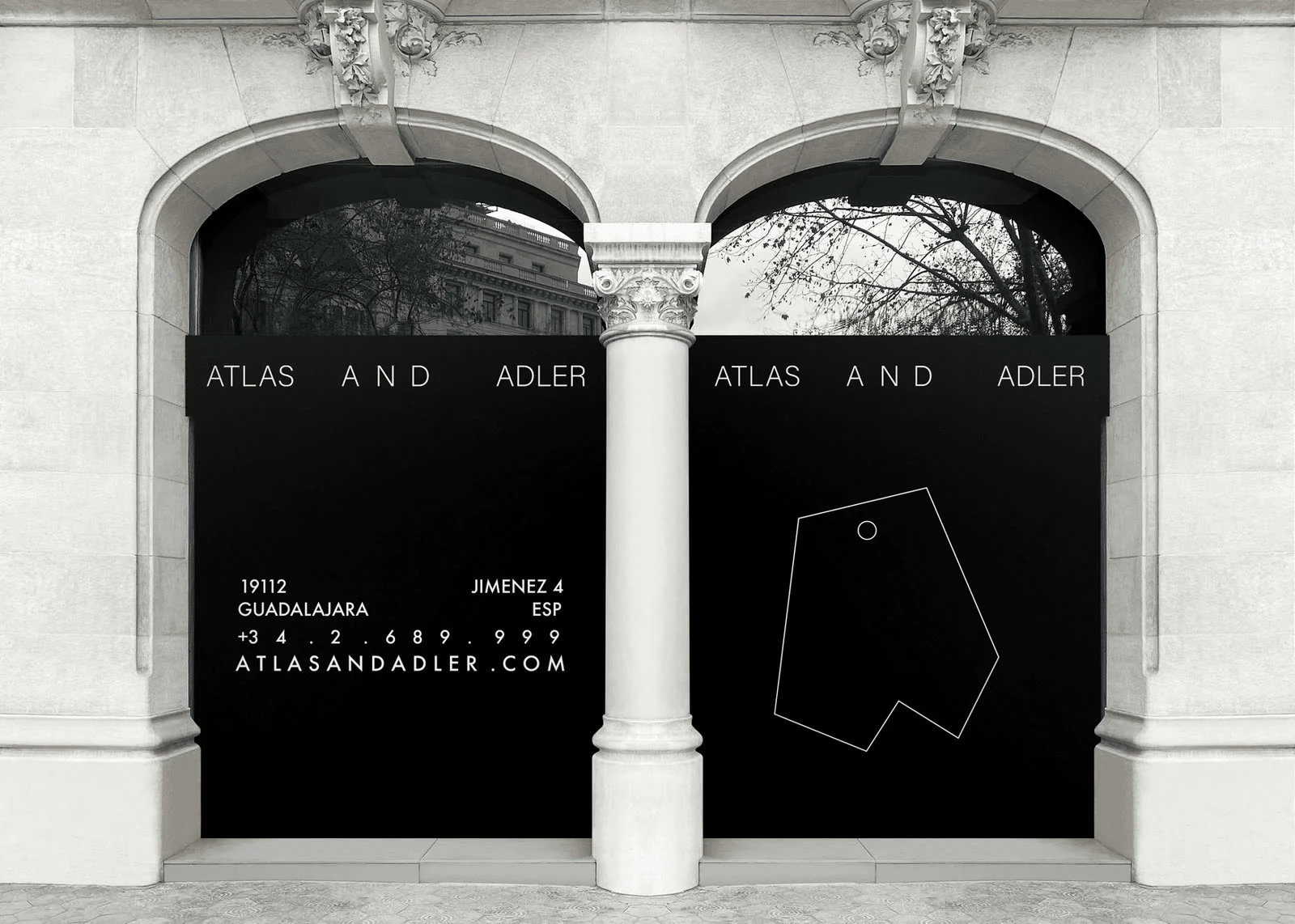 Atlas & Adler — brand identity detail 4