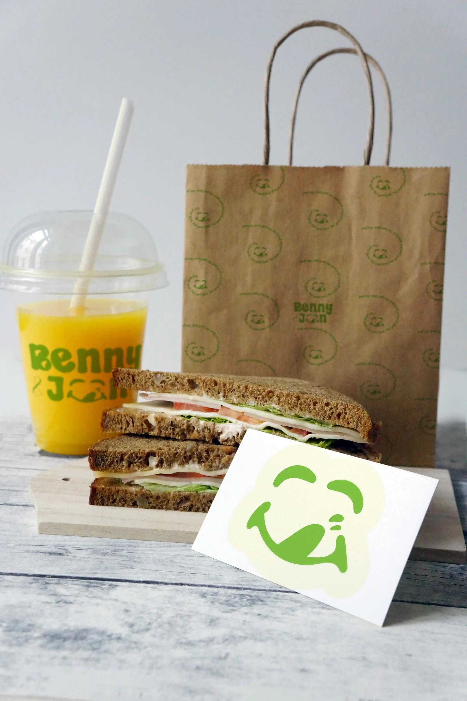 Benny & Joon — brand identity detail 1