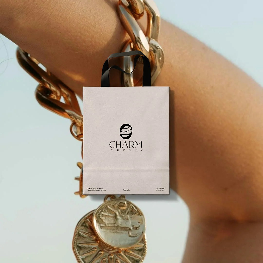 Charm Theory — brand identity detail 2