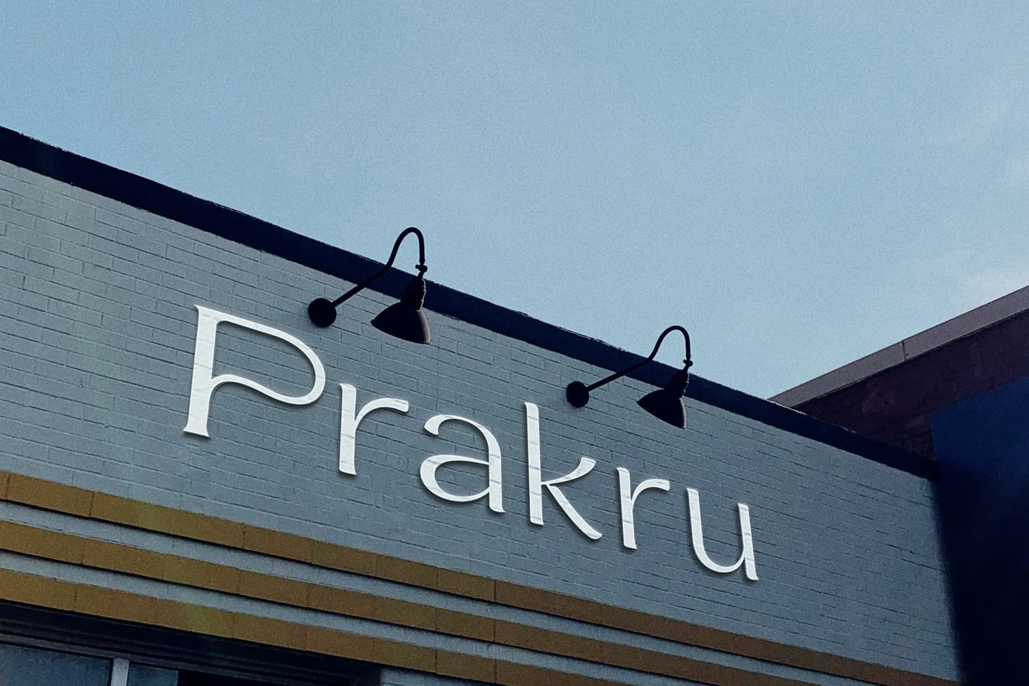 Prakru — brand identity detail 3