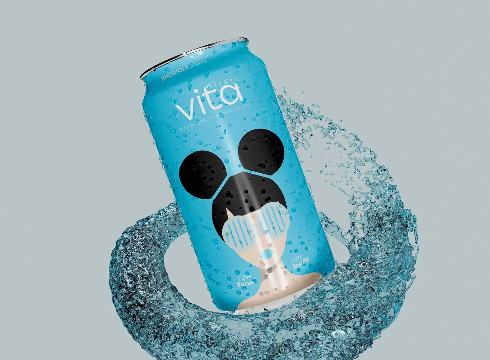 Vita Elixi — brand identity detail 2